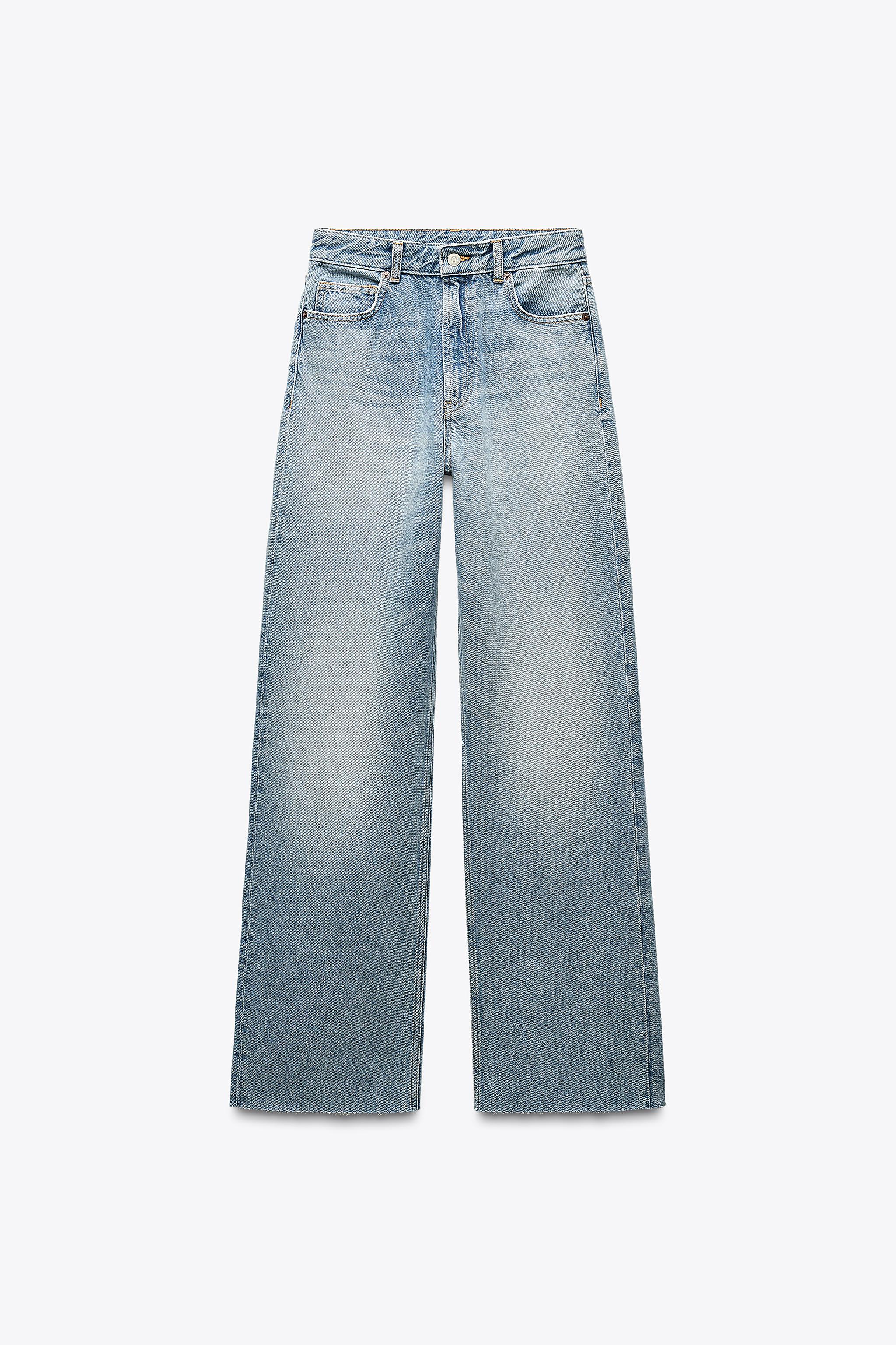 Trf High Rise Wide Leg Jeans