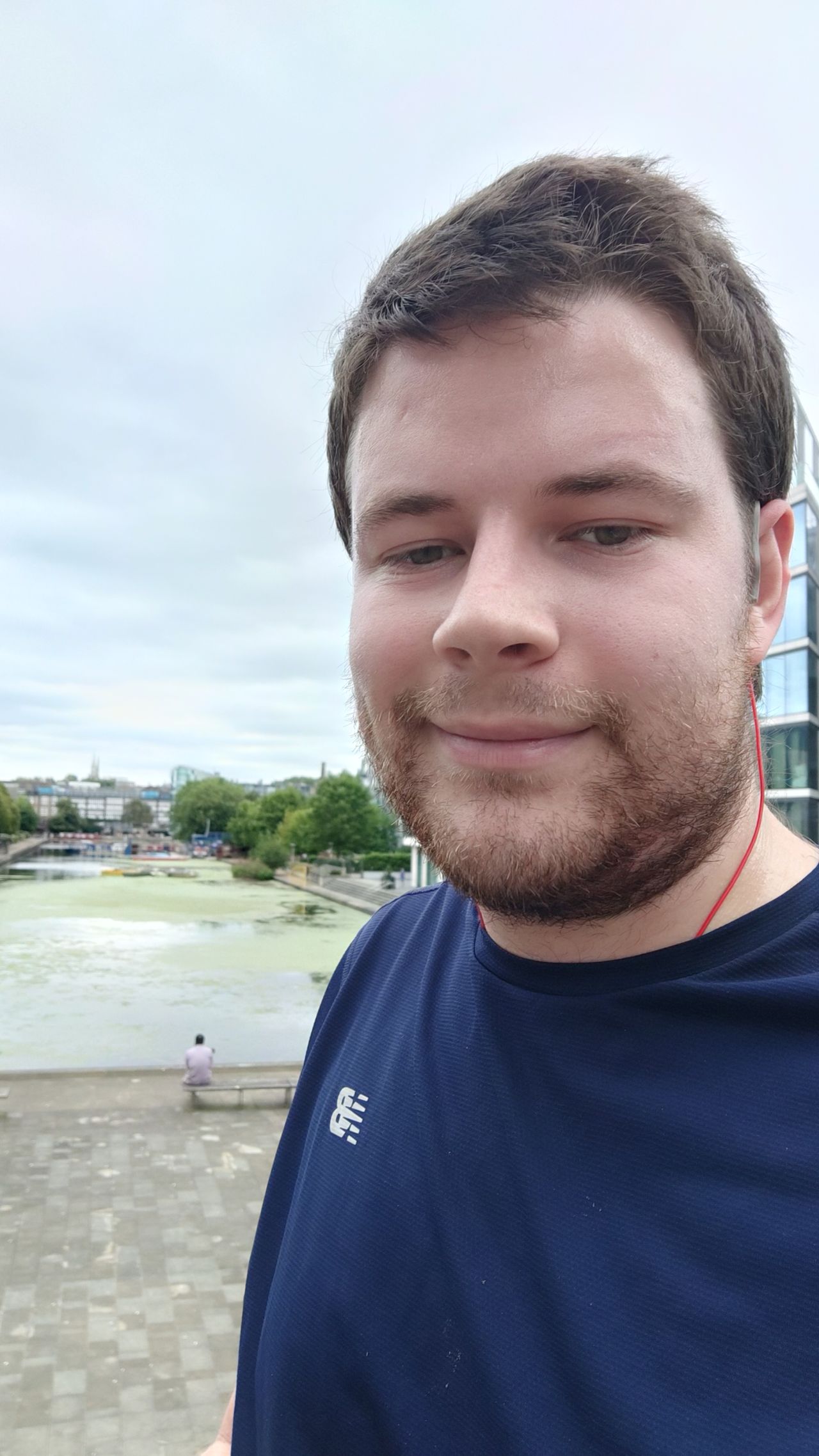 A selfie in standard mode