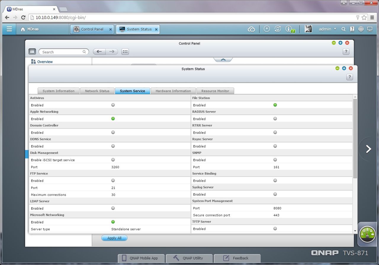 Qnap Tvs 871 Ui 12