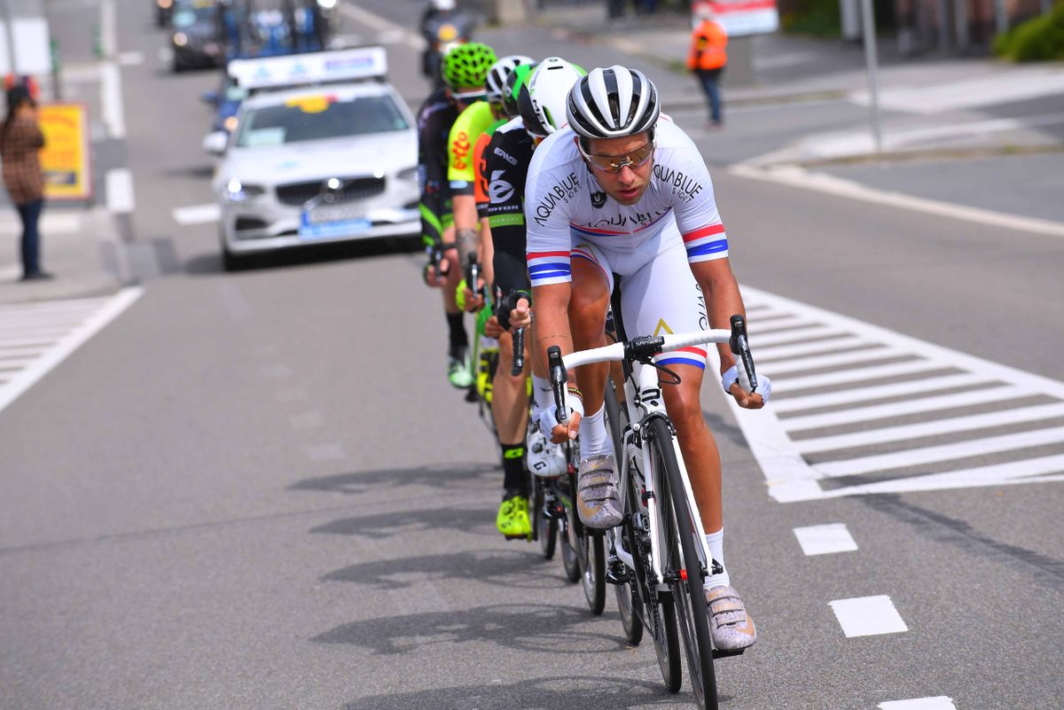 Adam Blythe (Aqua Blue Sport) in the breakaway