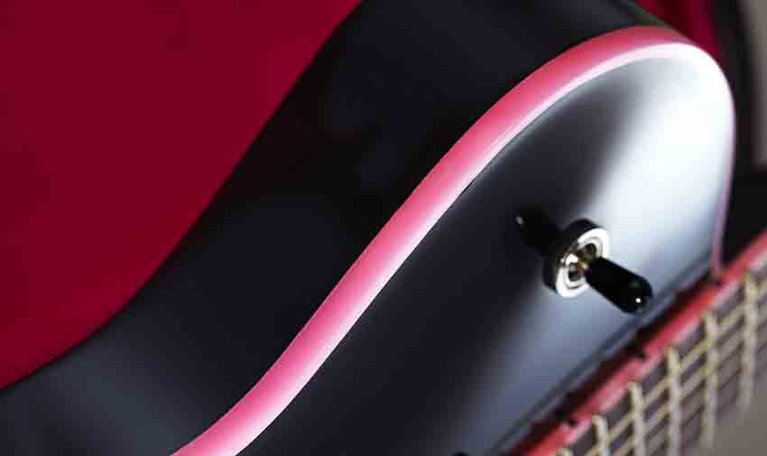 That distinctive/divisive pink binding