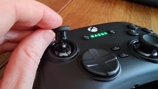 Swapping the thumbstick on the Razer Wolverine V3 Pro controller.