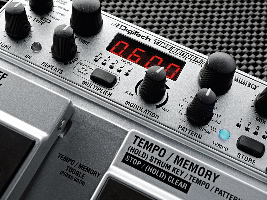The Time Bender offers conventional delay tasks and a whole different world of sounds