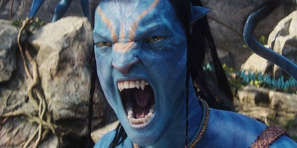 Avatar Jake shouting in his Na&#039;vi form