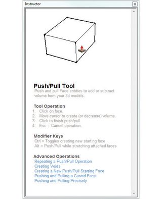 If you're totally new to SketchUp, keep the software manual nearby