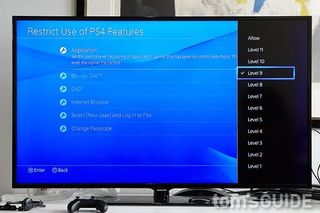 Setting up parental controls on PlayStation step 6