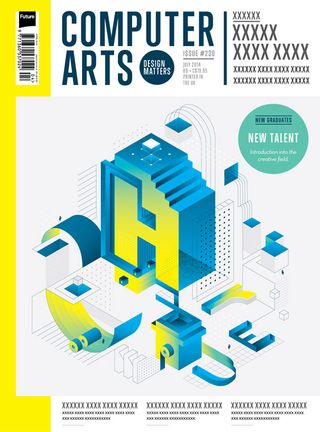 Cover design for CA's New Talent issue by Naila Medjidova
