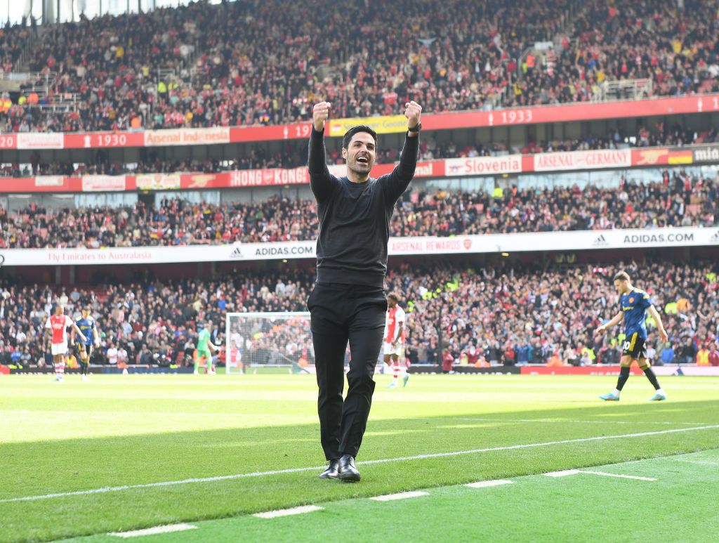 Arsenal manager Mikel Arteta