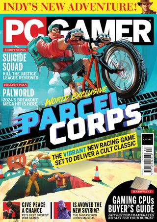 PC Gamer magazine Parcel Corps