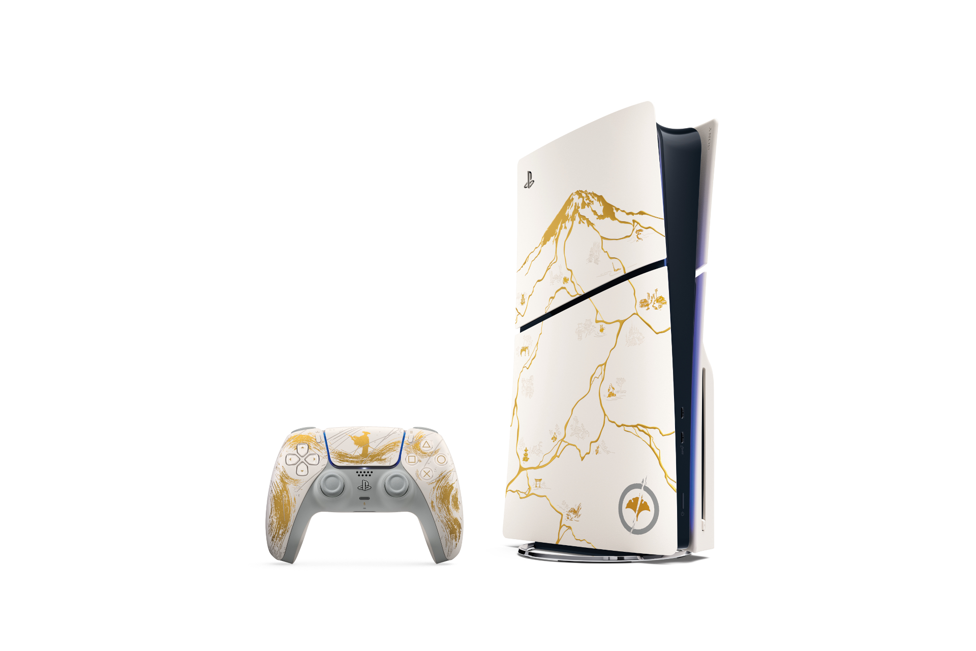 Ghost of Yotei limited edition PS5 and controller