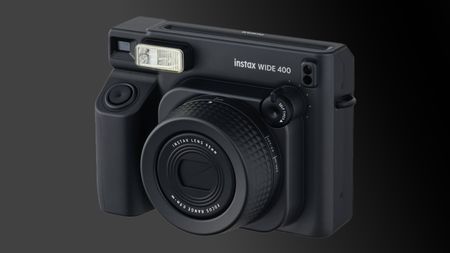 The Instax Wide 400 in black
