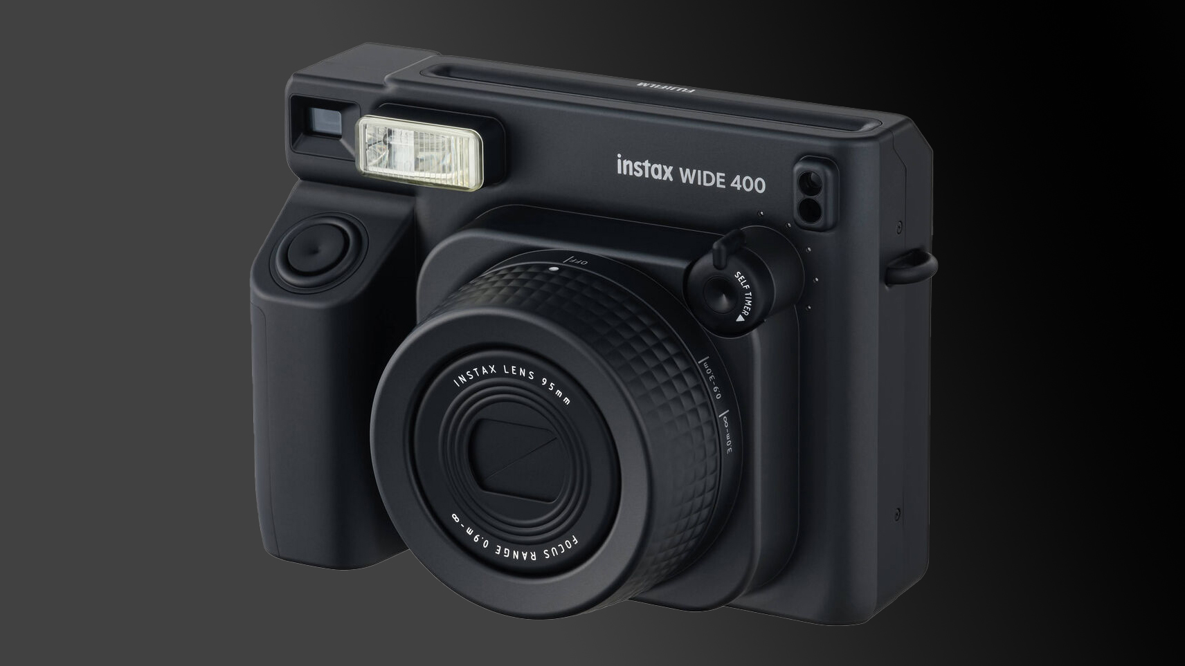 The Instax Wide 400 in black