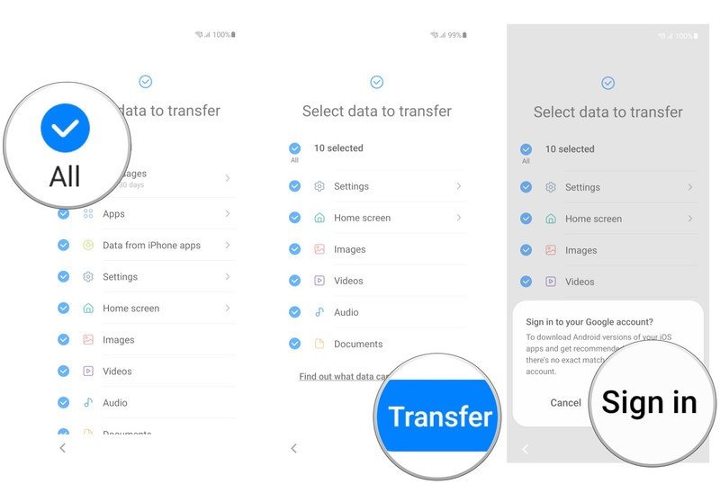 Move WhatsApp iOS to Android