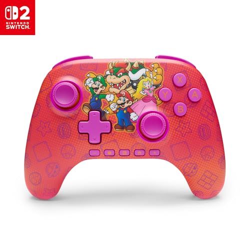 PowerA Advantage Wireless Controller for Nintendo Switch 2 - Mario and Friends