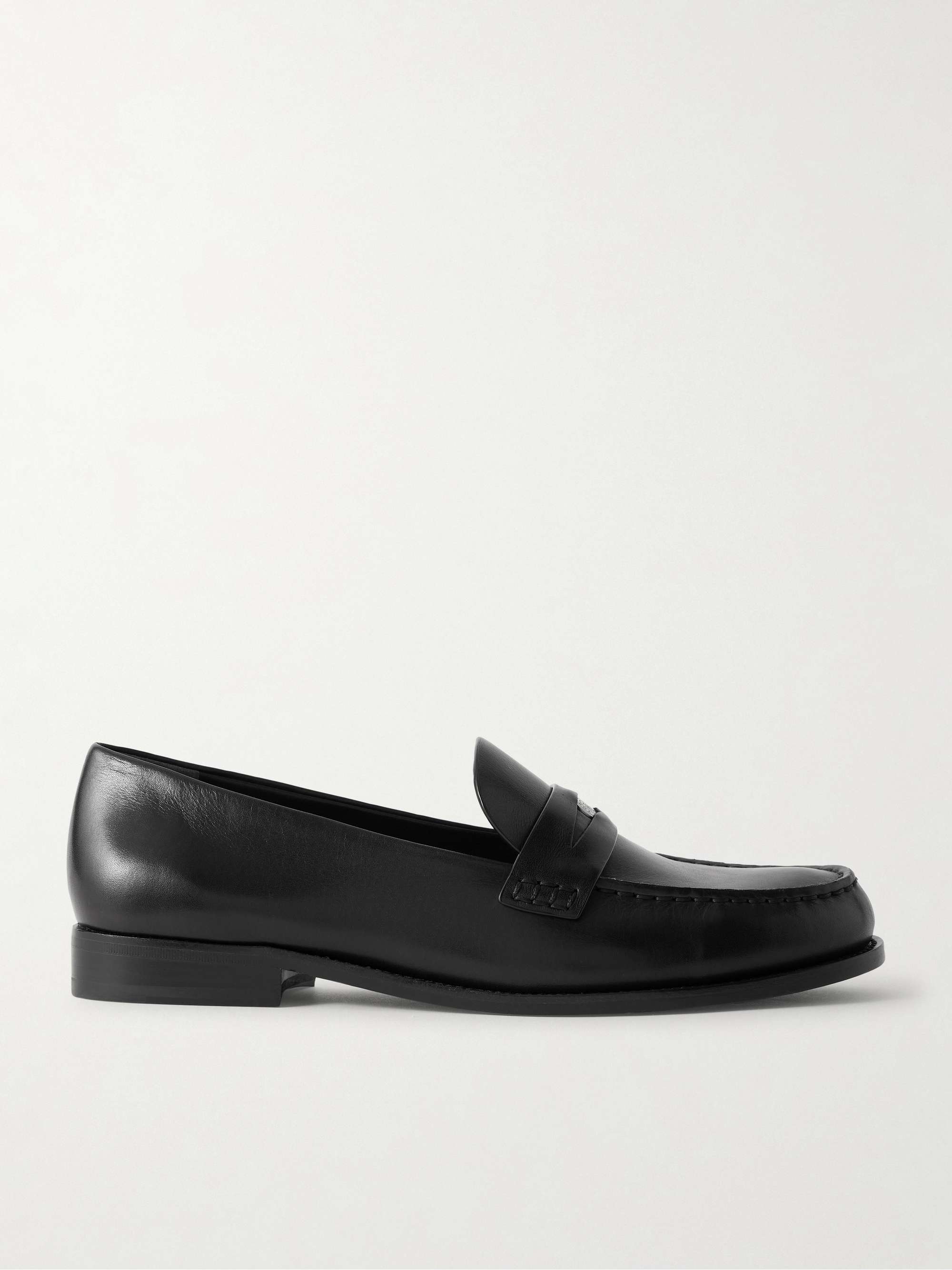 Leather Penny Loafers