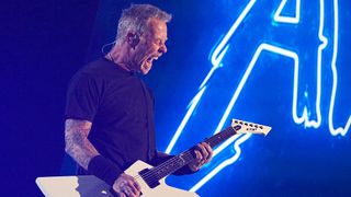 James Hetfield of Metallica – writer of the heaviest riff of all time, according to some metal musicians