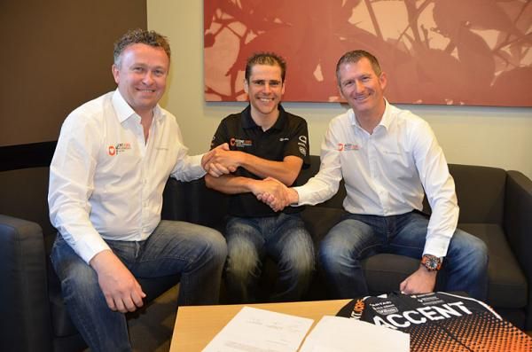 Jerome Gilbert signed a contract to ride for Accent.Jobs &ndash; Willems Veranda&rsquo;s