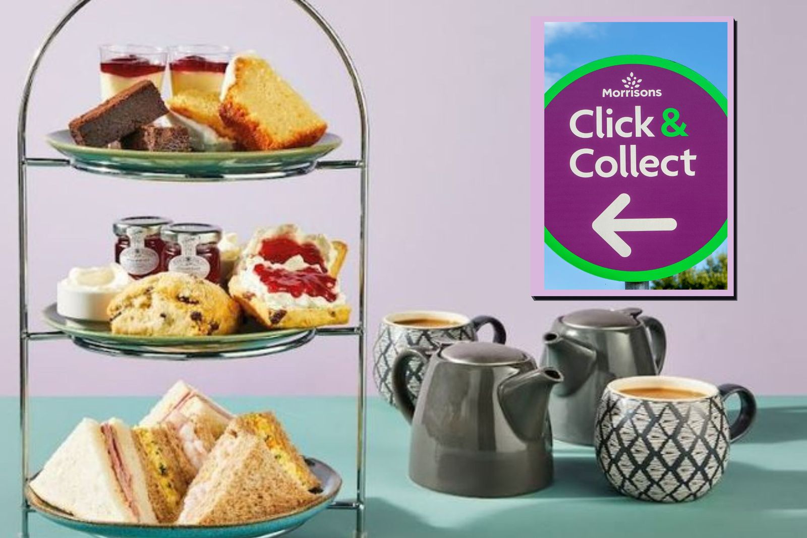 Morrisons Afternoon Tea for 2 is just £10 here’s how you can treat