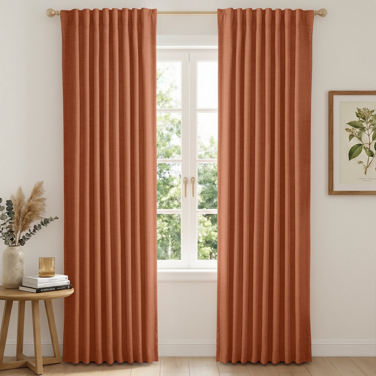 Latitude Run&amp;reg; Isio 52" W 100% Blackout Curtain Panel, Thermal Insulated Rod Pocket &amp;amp; Reviews | Wayfair