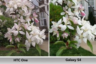 Samsung Galaxy S4 vs HTC One outdoor photo 1