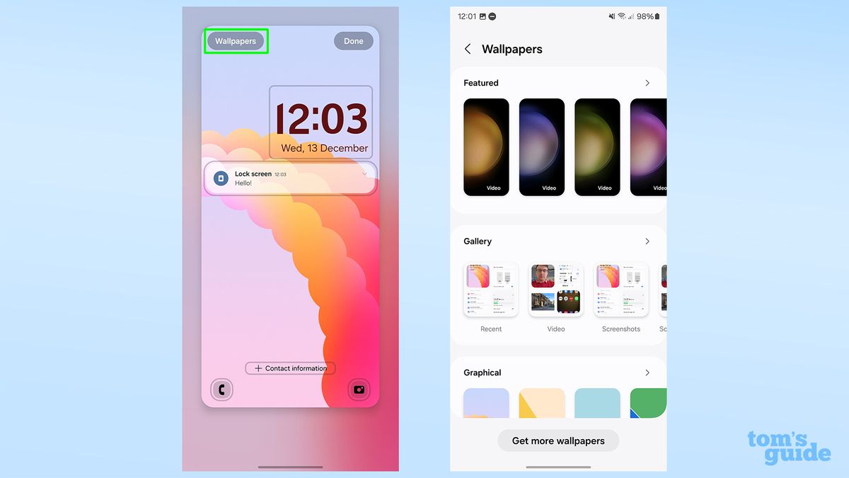You can change almost everything on your Samsung Galaxy lock screen in ...