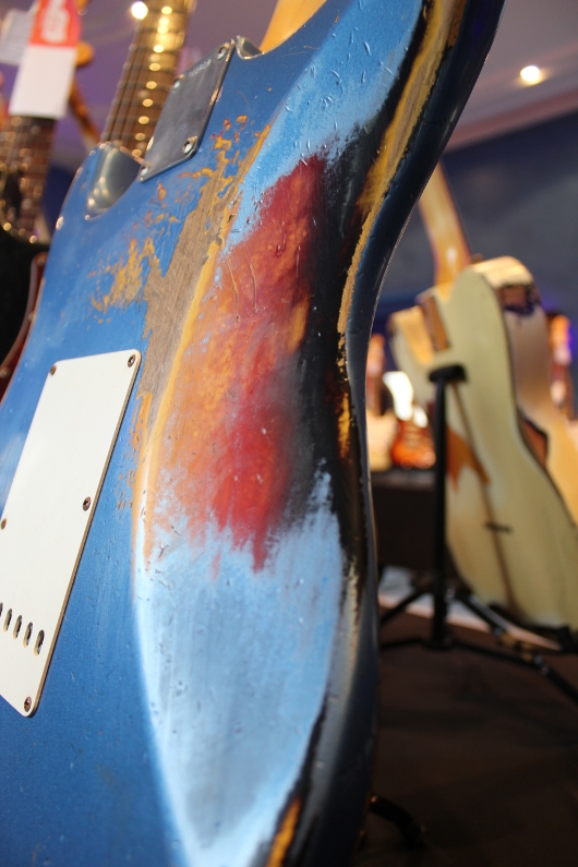 1963 Heavy Relic Lake Placid Blue/Sunburst Stratocaster