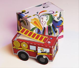 Novalia printed electronics being used in a paper fire engine and piano