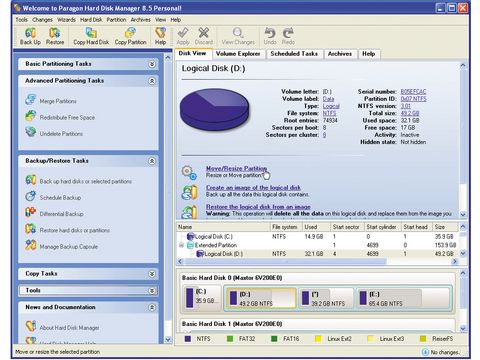 paragon hard disk manager 15 business