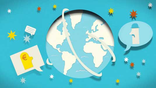 An internal communication film for Maersk, using cut-out paper illustrations which were animated in a stop-frame style in After Effects