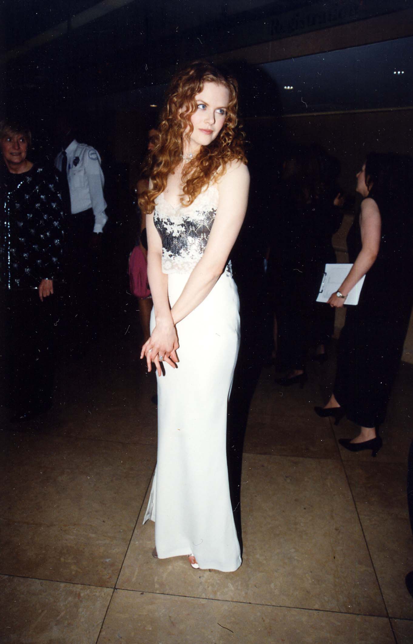Nicole Kidman at the 1998 John Huston Award honouring Tom Cruise for Artist's Rights in Los Angeles. agic, Inc)