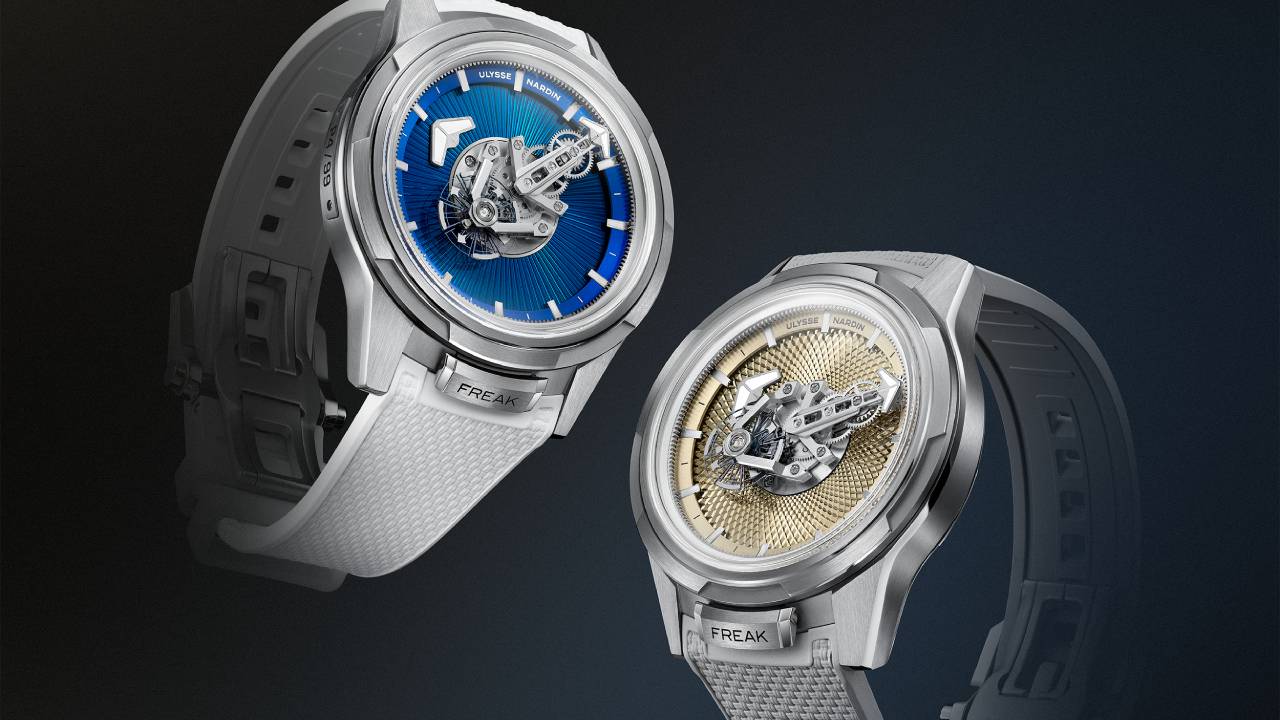 Ulysse Nardin Freak [ONE BLUE ENAMEL] / Ulysse Nardin Freak [ONE GUILLOCHE]