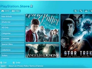 Sony brings movies to the PSN
