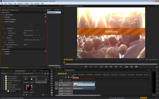 Adobe Premiere Pro CS6: Warp-Stabiliser