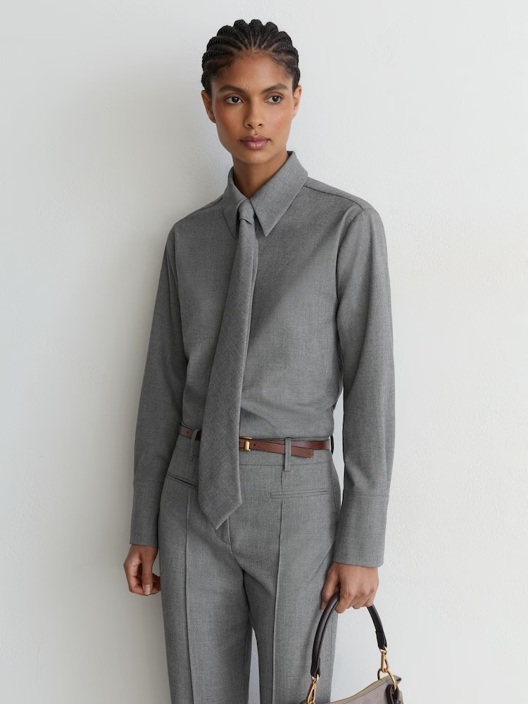 Reiss shirt and tie.