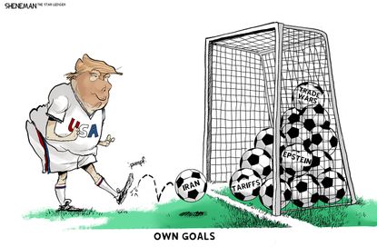 Political cartoon