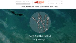 Web design inspiration: Merge Records