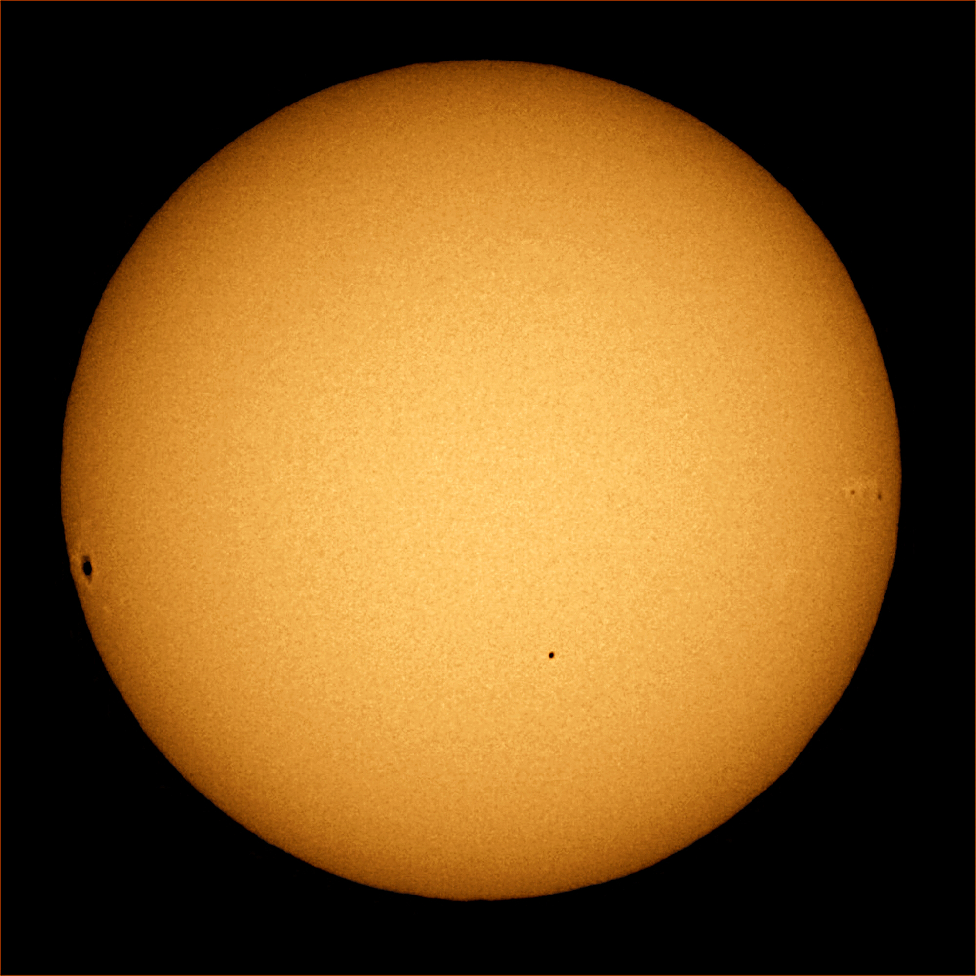 November 2006 Transit of Mercury Image