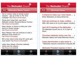 Methodist church app