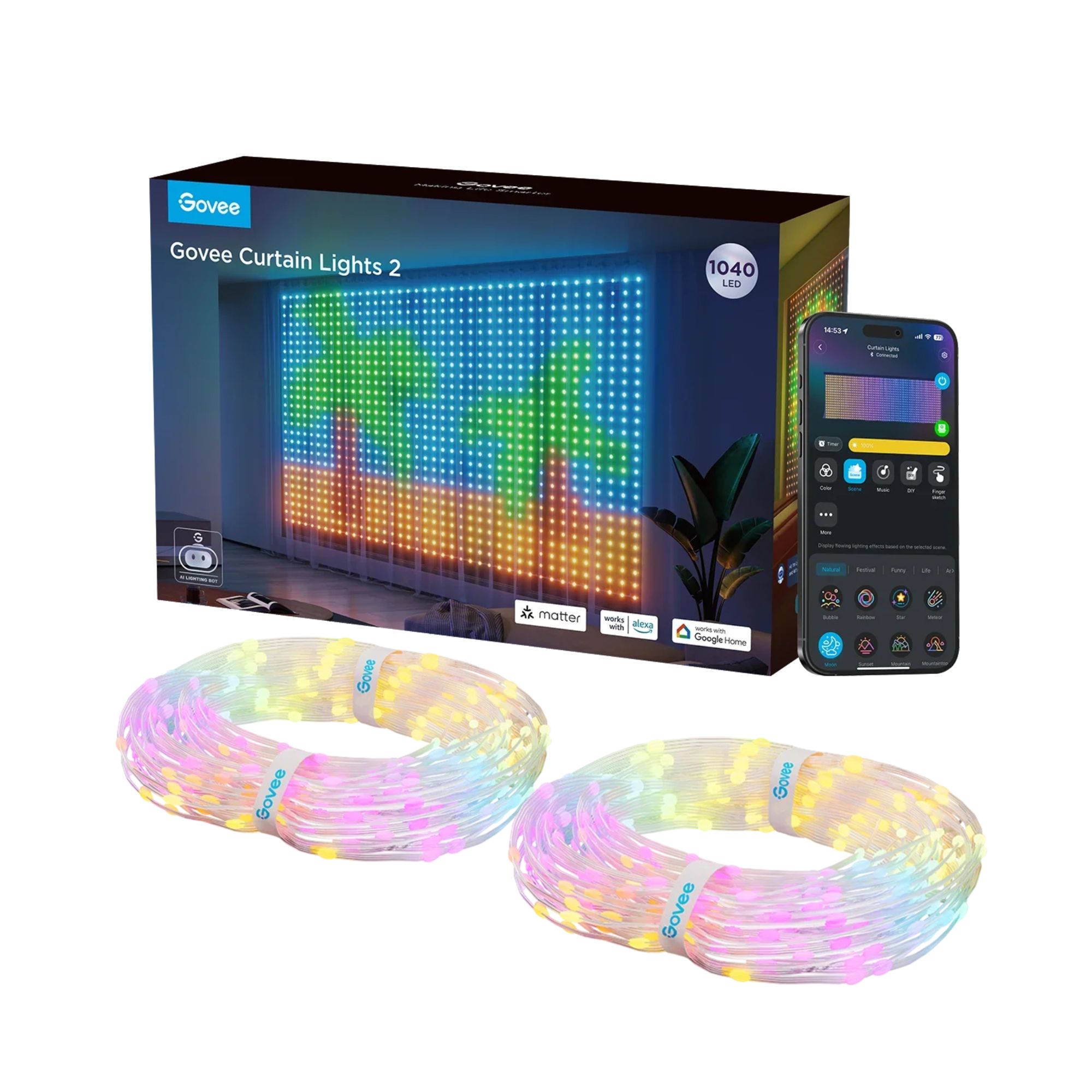 Govee Curtain Lights 2