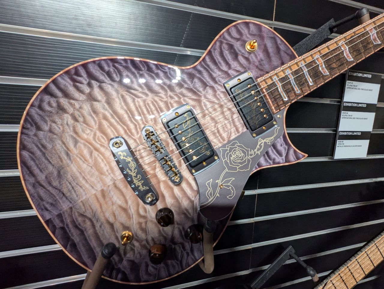 ESP Exhibition Limited NAMM 2025 electric guitars