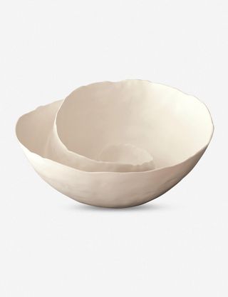 swirling decorative bowl