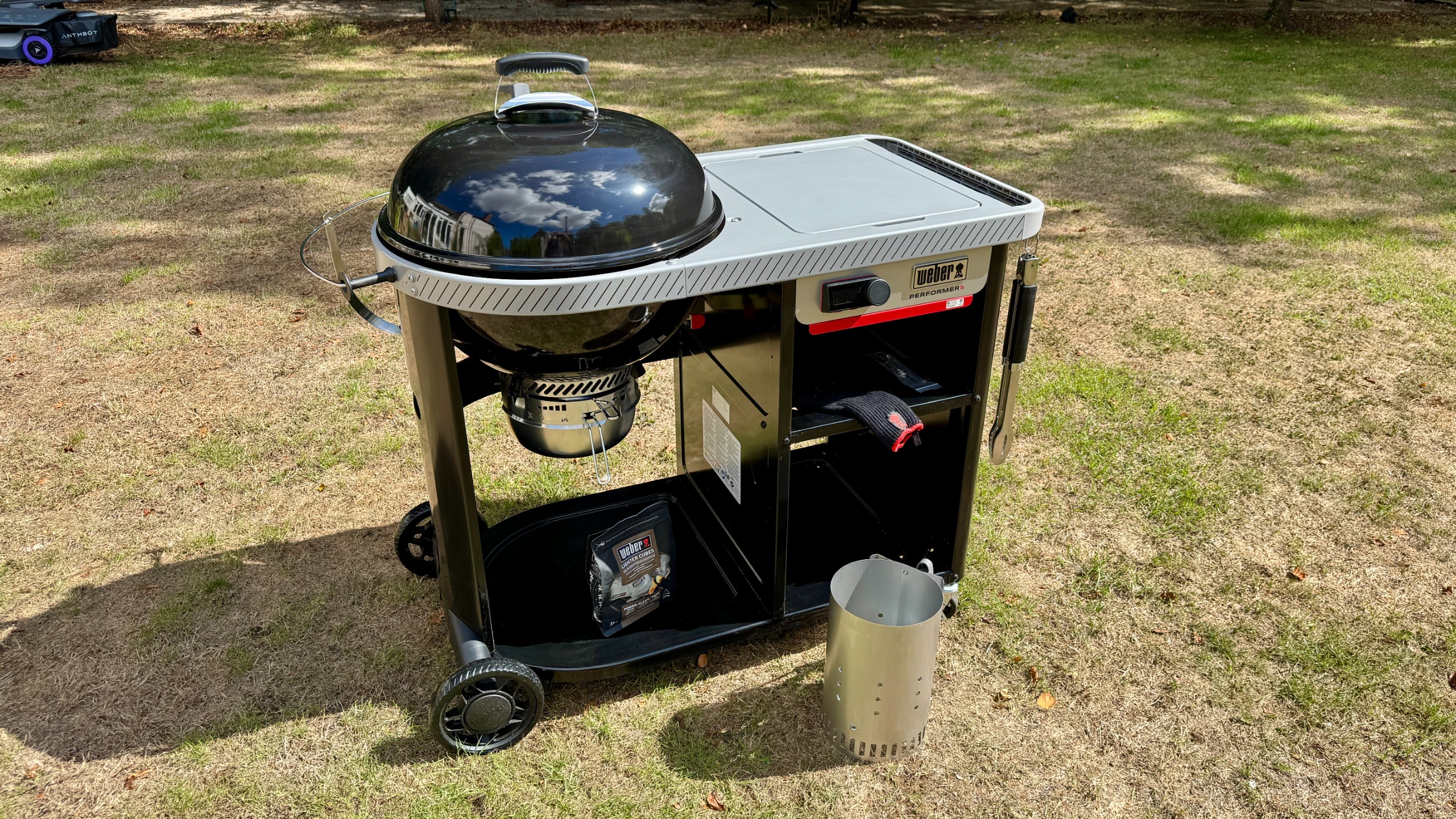 Weber Performer Premium Smart charcoal barbecue tested and reviewed in the UK