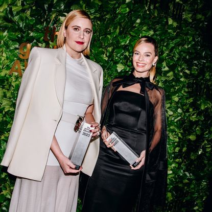 Margot Robbie and Greta Gerwig