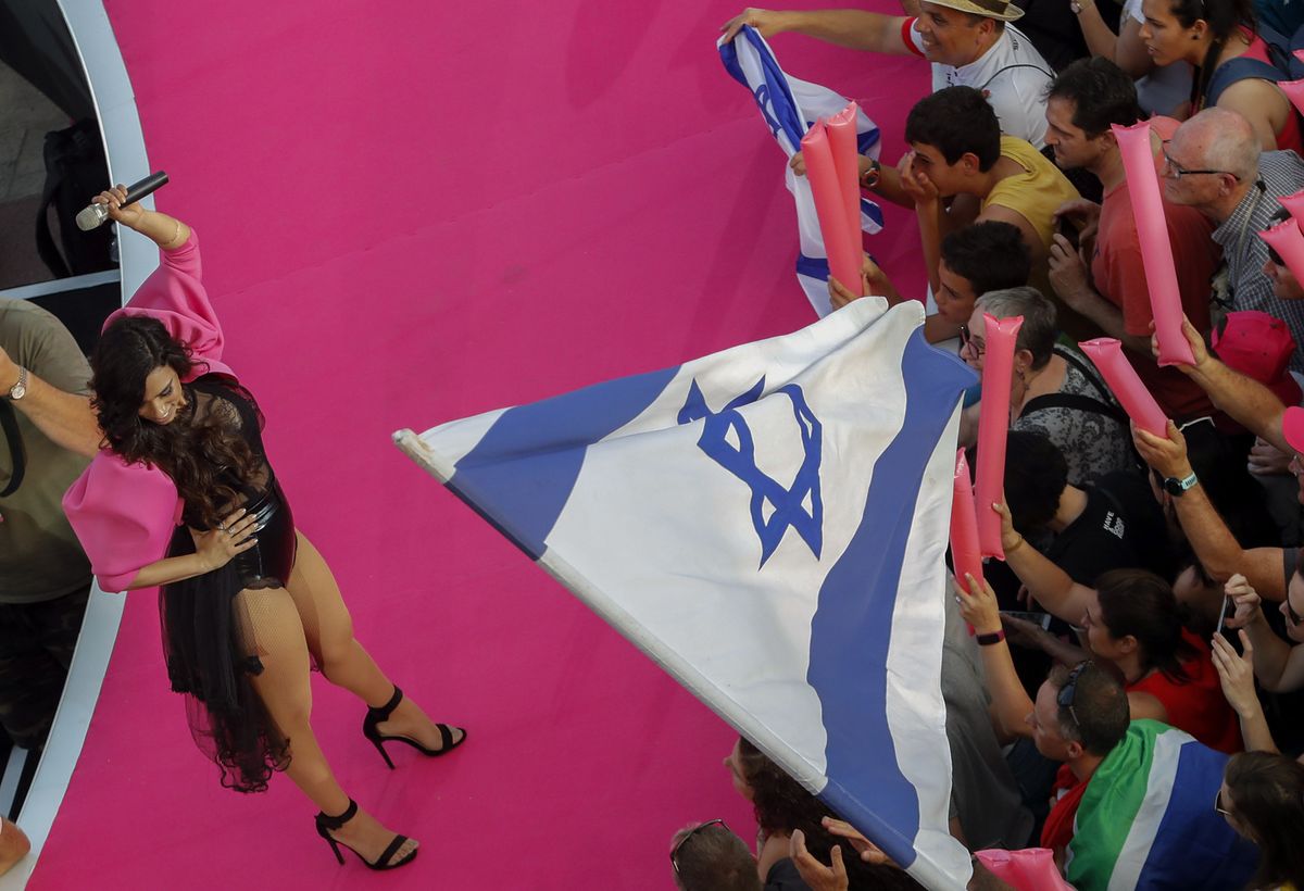 The 2018 Giro d'Italia team presentation in Israel