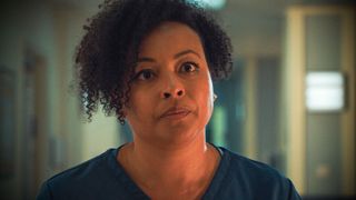 Donna Jackson reaches her limits in 'Holby City'.