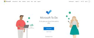 Microsoft To Do website screenshot