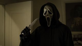 Scream VI: Ghostface wielding a knife