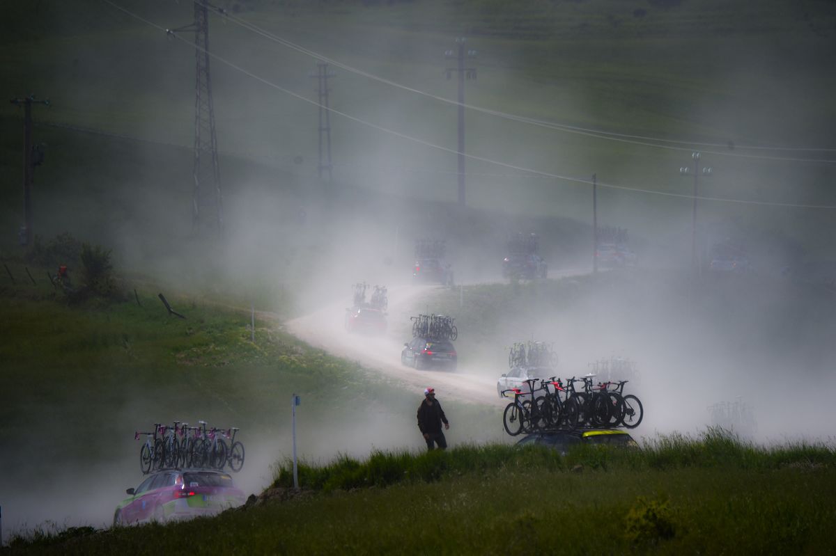 Giro d'Italia 2021 - 104th Edition - 11th stage Perugia - Montalcino 162 km - 19/05/2021 - Scenery - Sterrato - photo Dario Belingheri/BettiniPhoto&Acirc;&copy;2021
