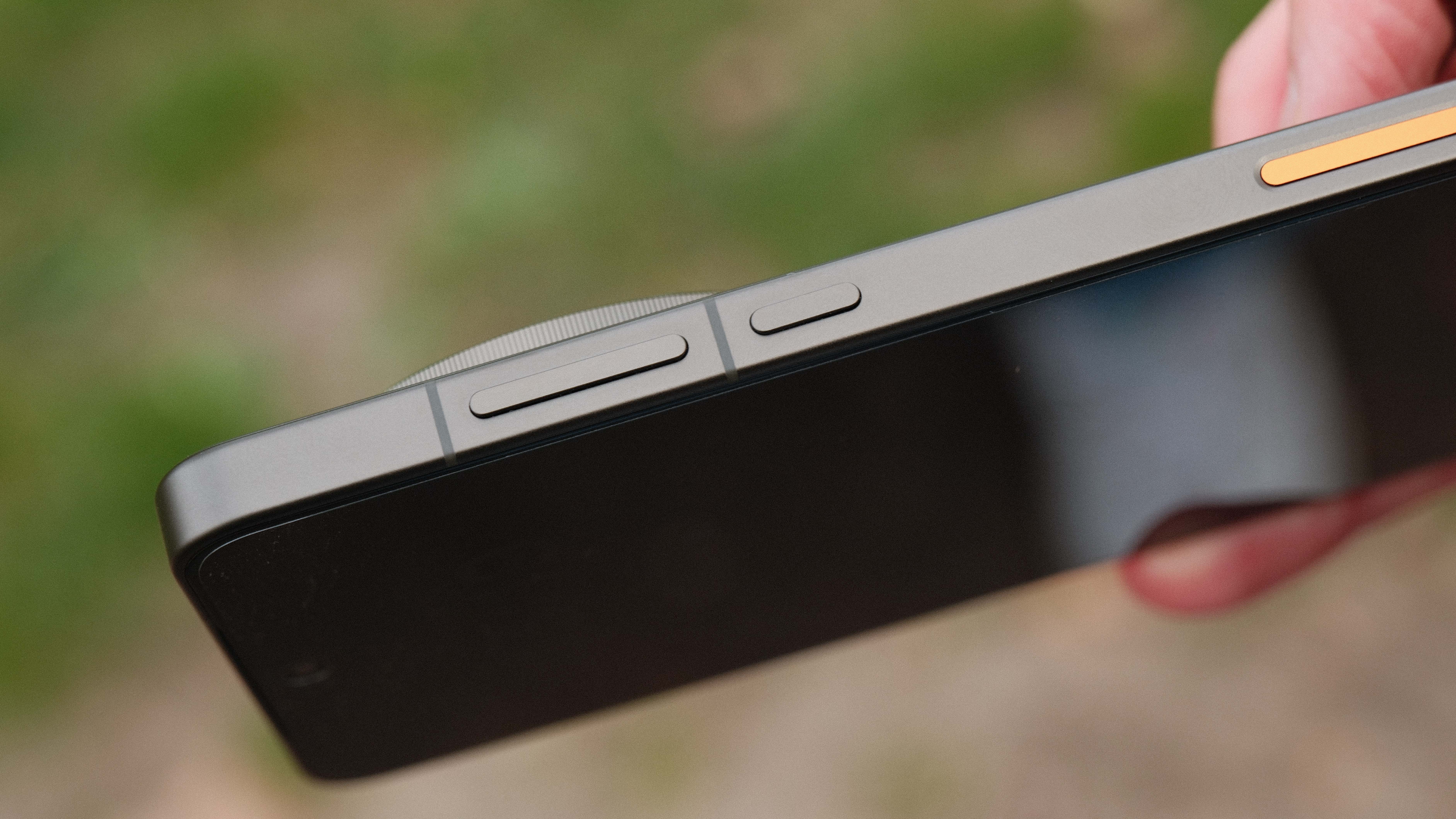 Side controls on the Oppo Find X9 Ultra including volume and power buttons