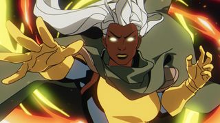 Storm (voiced by Alison Sealy-Smith) in Marvel Animation's X-MEN '97 Season 2, exclusively on Disney+.